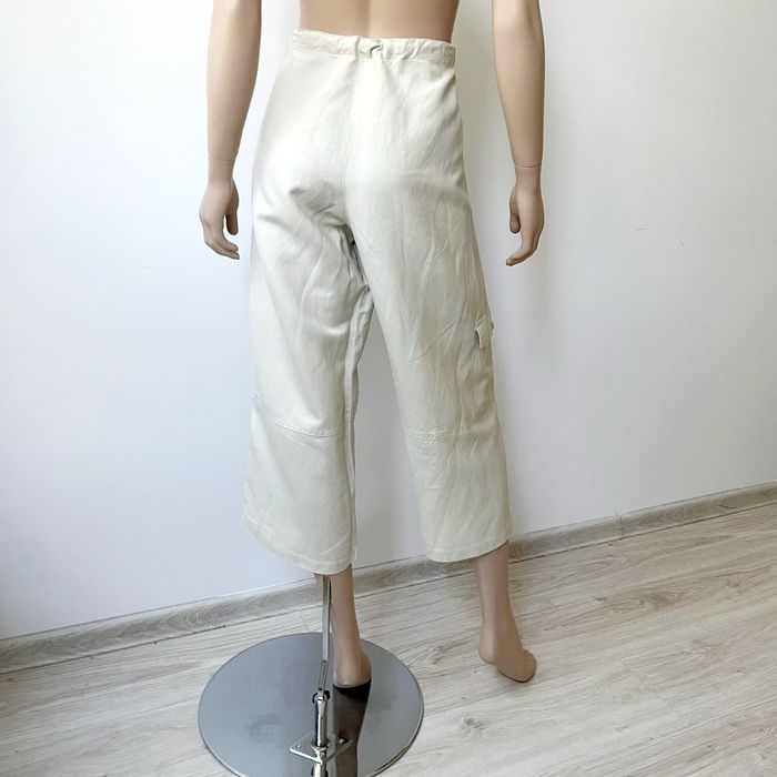 No name Lniane spodnie rybaczki bojówki damskie L
80%Len
rozmiar L
Kol