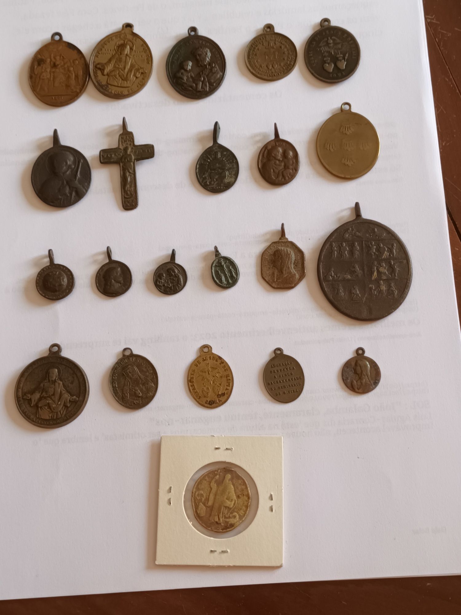 Medalhas Religiosas Sec XVIII-XX