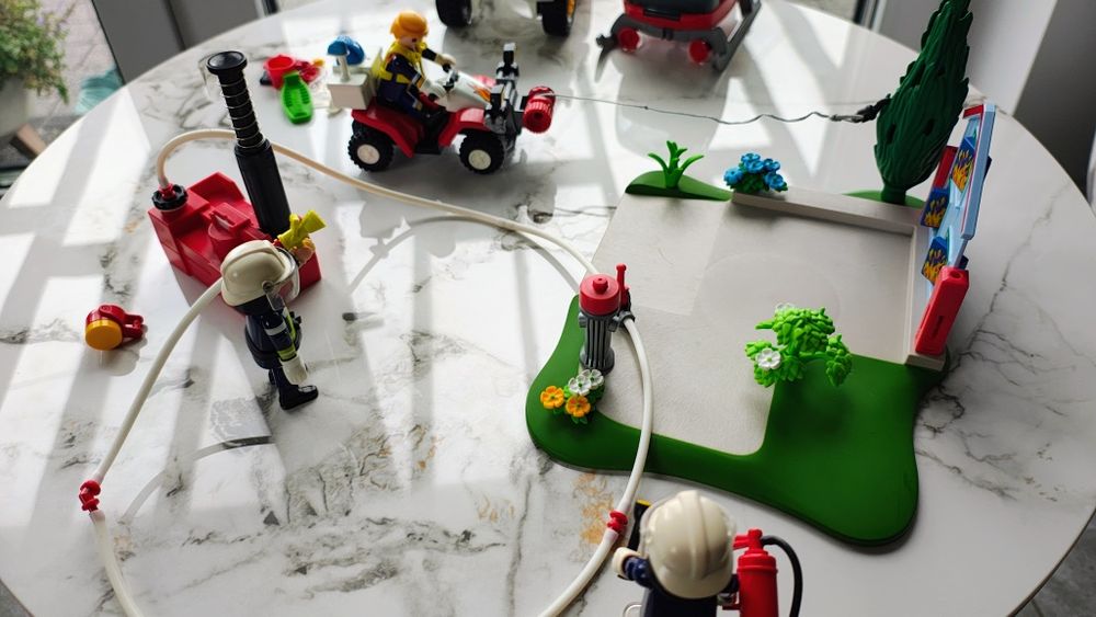 Playmobile zestaw straży pożarnej