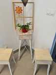 Taboret, ozdoba, kwietnik
