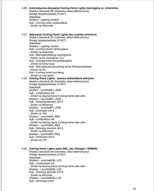 Pełny Zeszyt Kodowań dla VCDS VCP OBD11 Obd Eleven FULL PAKIET WYSYŁKA
