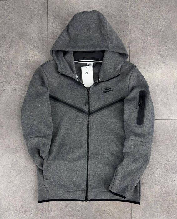 Сіра худі на замку чоловіча підліткова Nike
