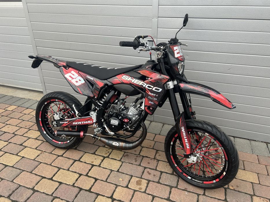 Sherco 50 SM-RS 2023r KRM Doinwestowane! MOST (beta track,trophy,pro)