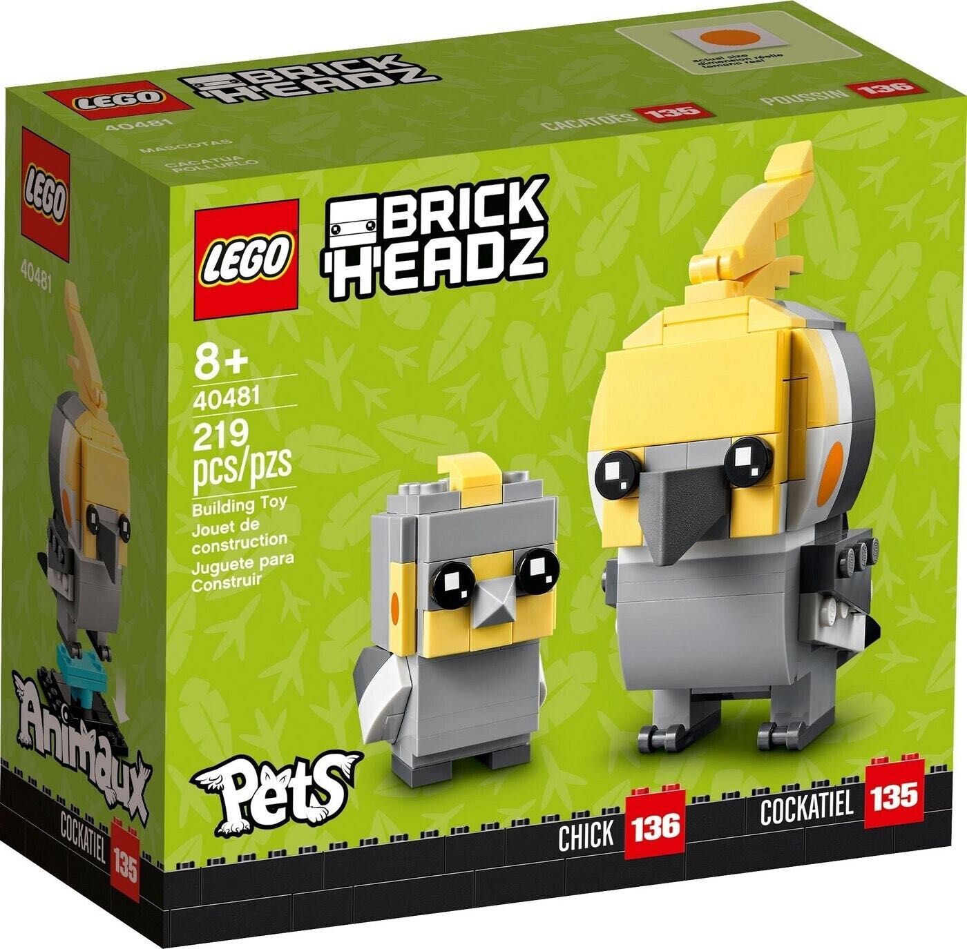LEGO 40481 BrickHeadz Kakadu nowe