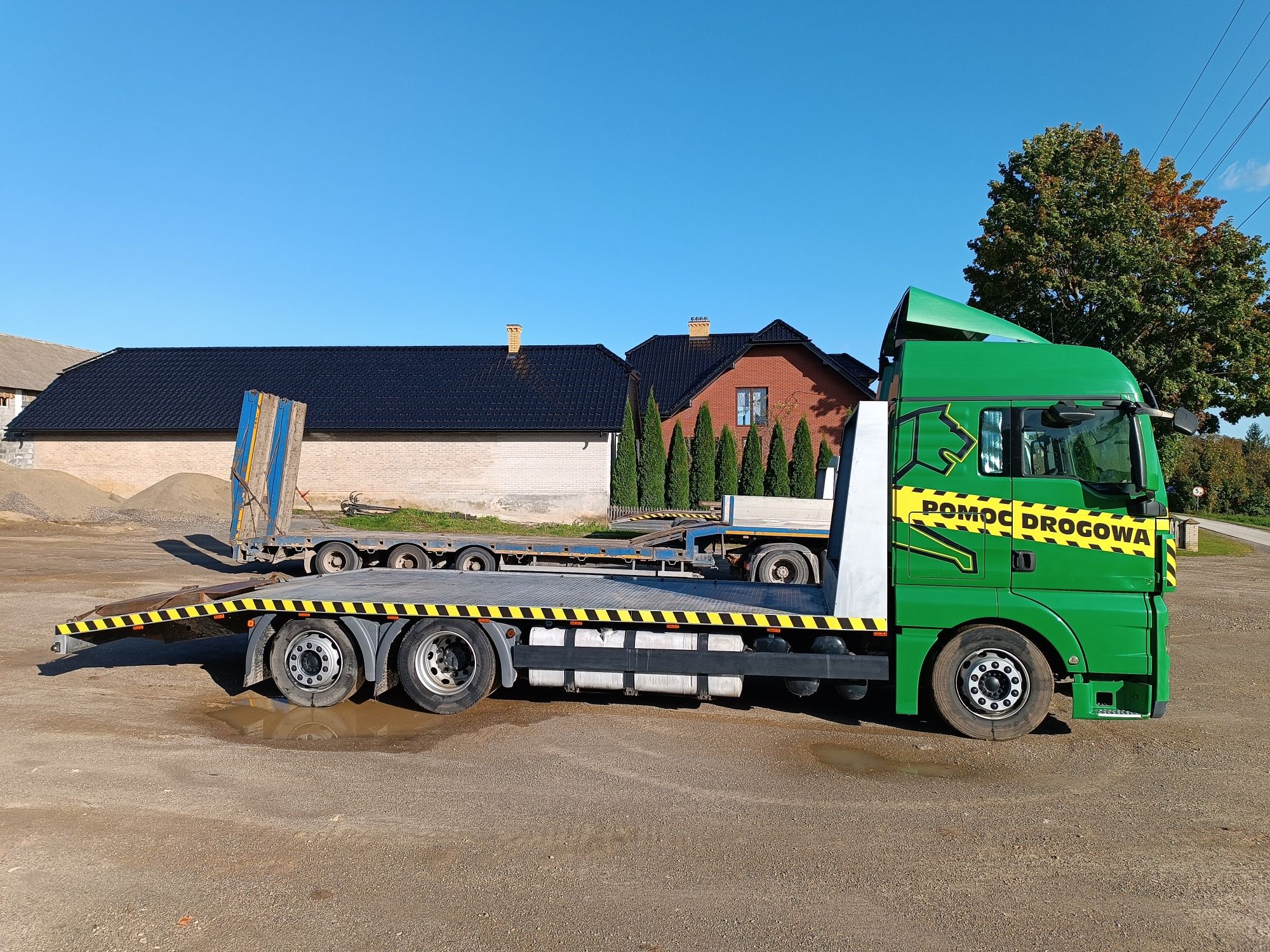 MAN TGX 24.400 pomoc drogowa laweta