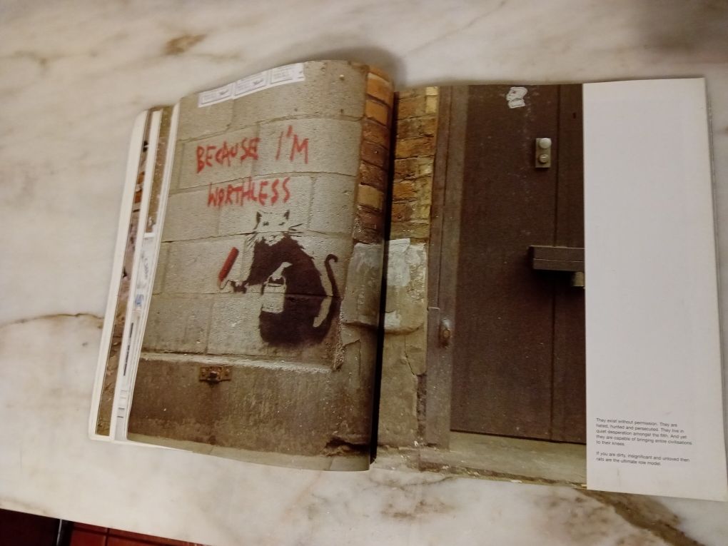 Livro Banksy Wall and Piece