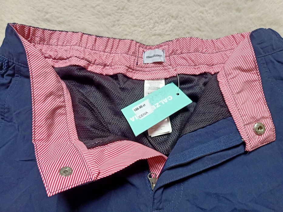 Calzedonia, kąpielówki męskie, r. S, granatowe.