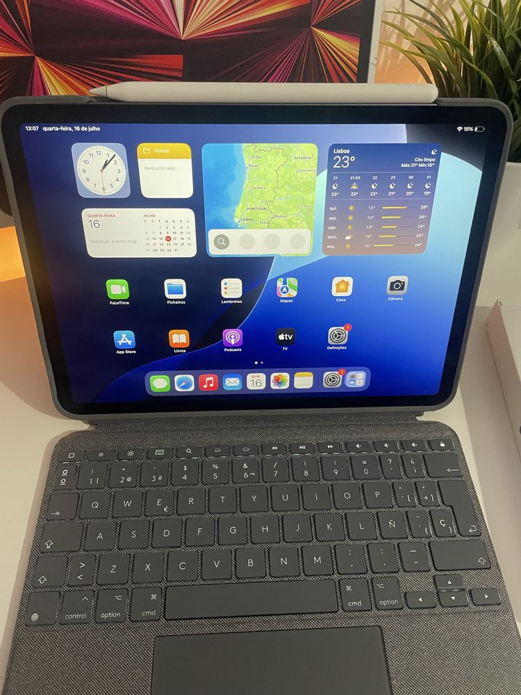 Ipad pro M1 + Apple Pen + Teclado