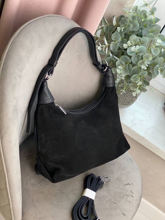 Сумка замшева жіноча