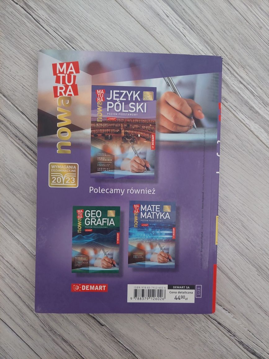 podręcznik język polski poziom podstawowy matura nowa