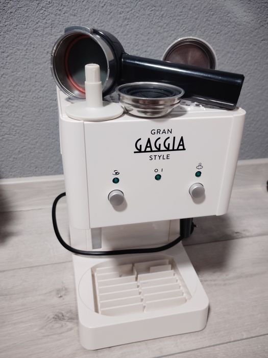 Ekspres do kawy kolbowy GAGGIA GRAN STYLE, jak nowy, cena ostateczna
