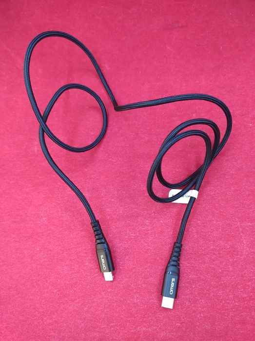 omars kabel lightning - c do apple 1 metrowy kabel czarny iphone