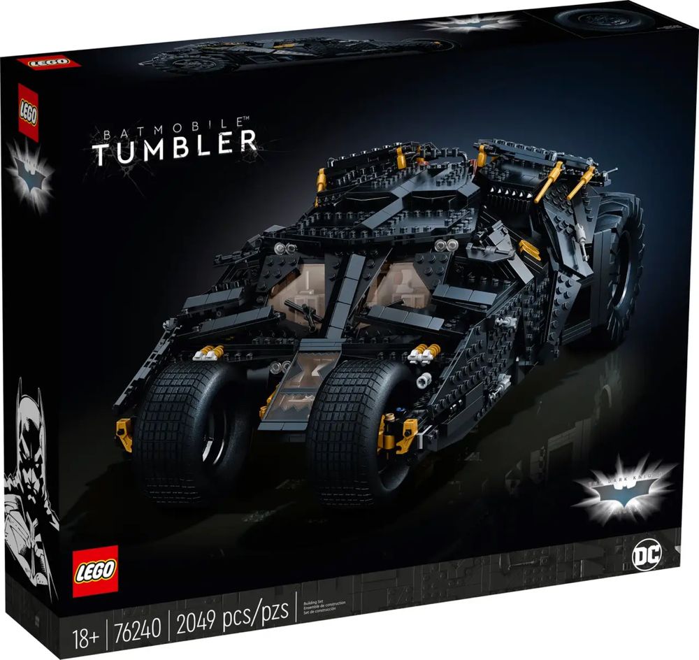 Lego 76161 Batwing e 76240 Tumbler