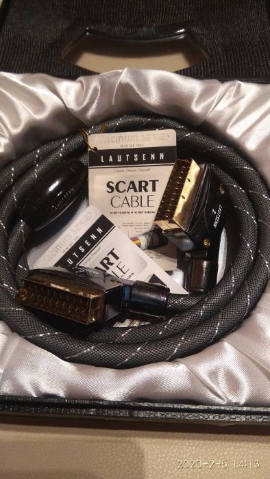 Скарт Scart cable. lautsenn Platinum series