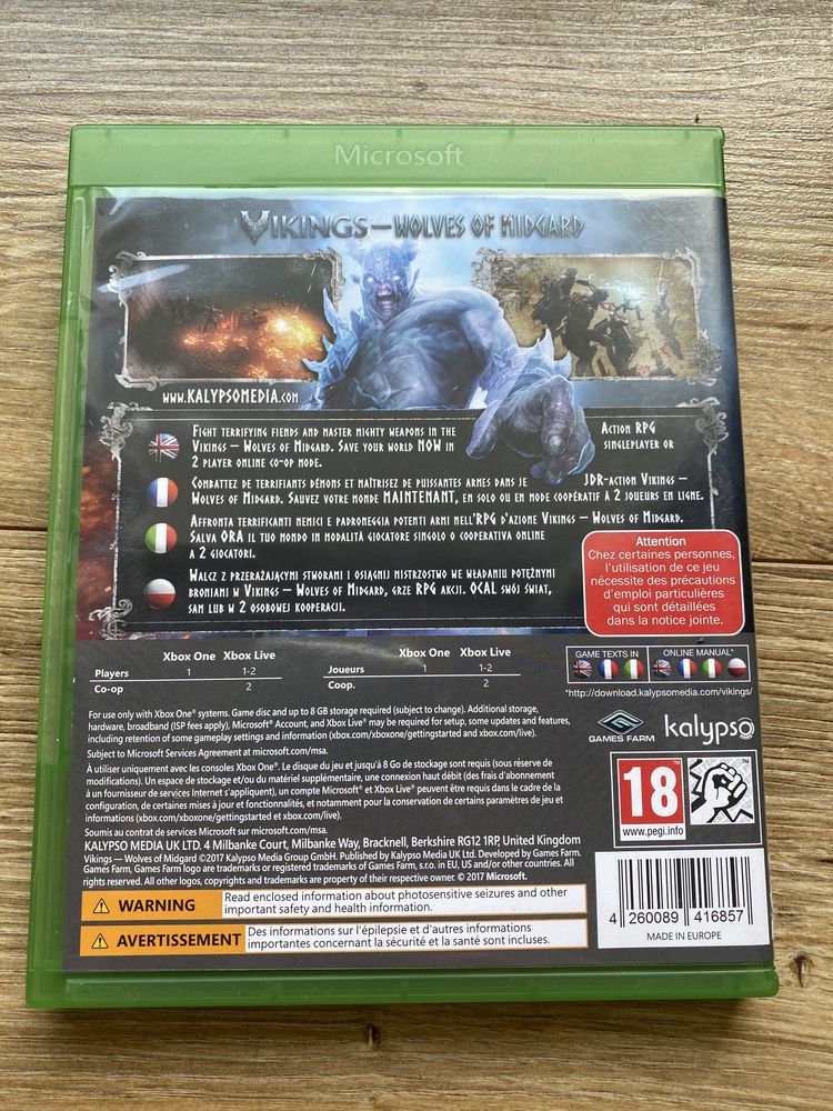 Gra Vikings Wolves of Midgard Wikingowie Xbox One S X Series X