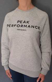 Bluza Peak Performance damska S M dresowa sportowa szara