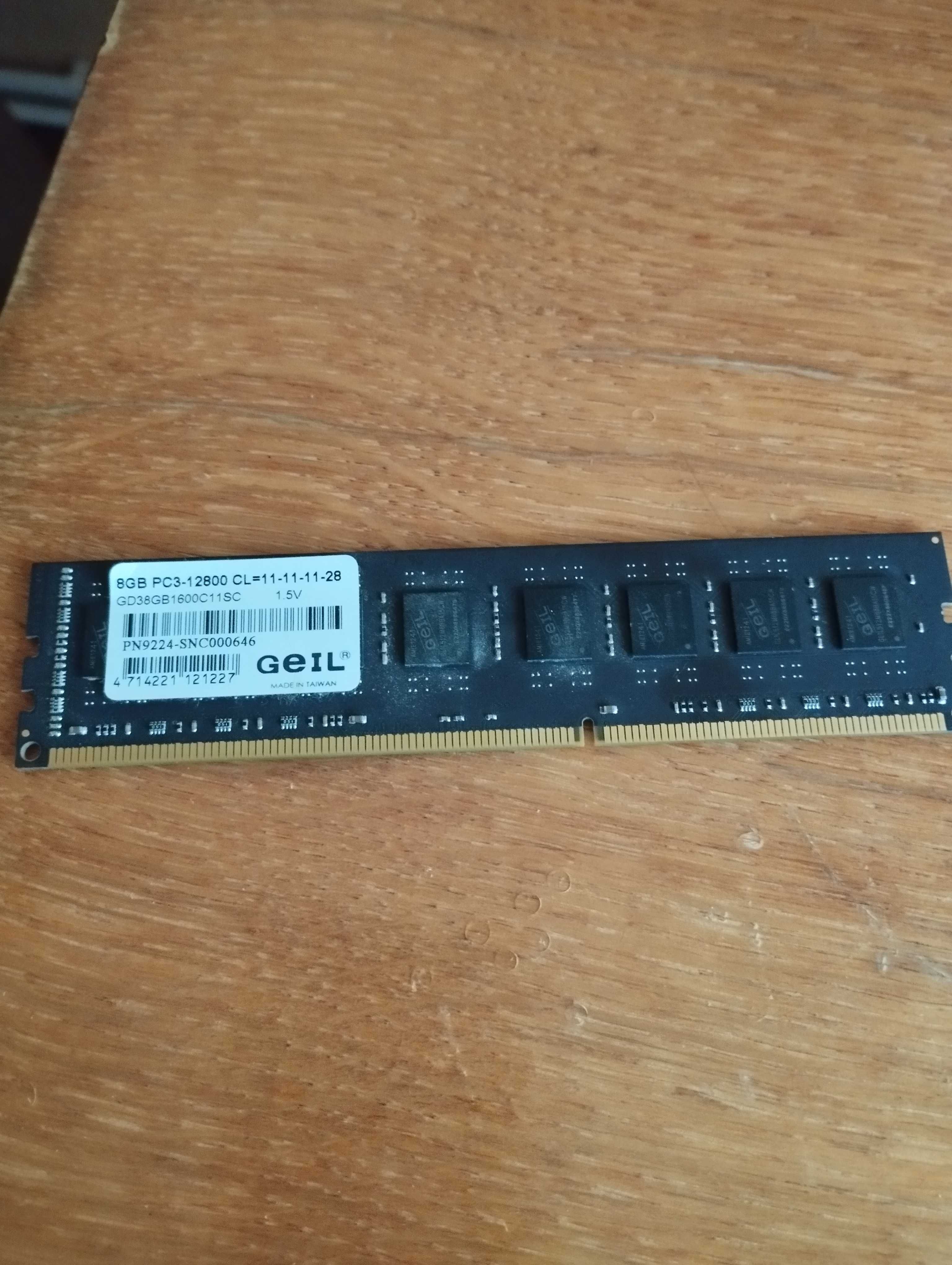 Оперативная память Geil Black Dragon DDR3 8 Гб