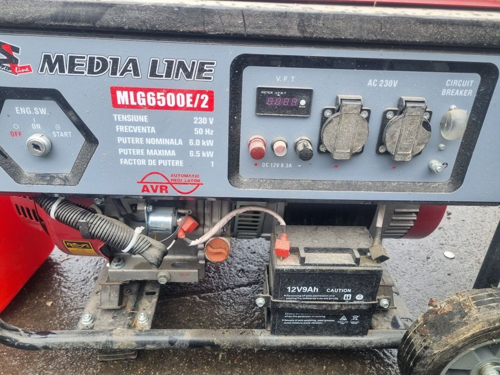 Продам генератор Media Line Mlg 6500E/2 6.5квт