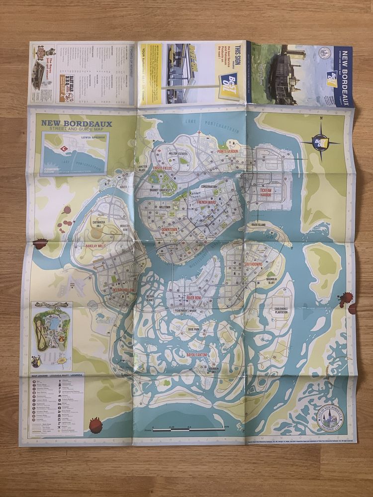Plakat - Mapa Mafia 3