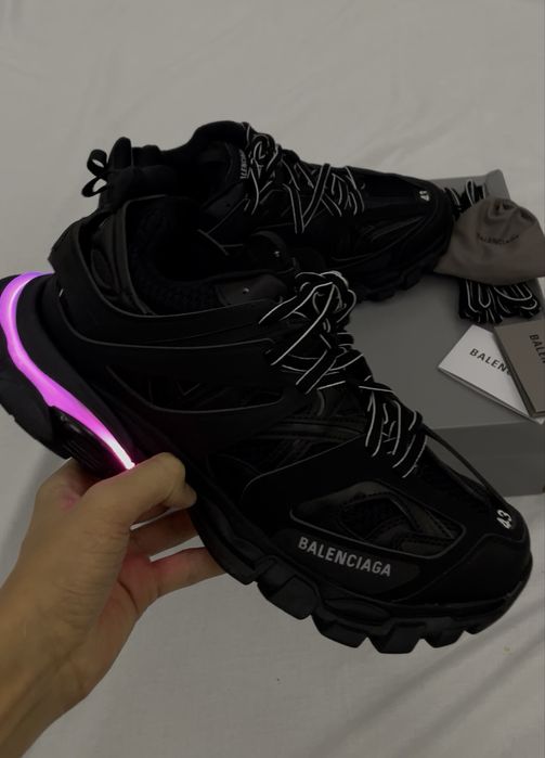 Balenciaga track led 1 black