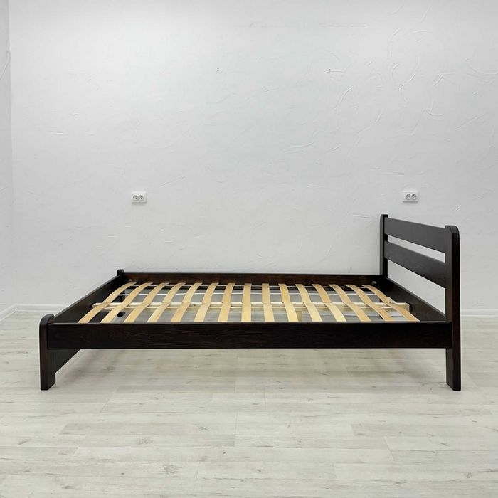 В НАЯВНОСТІ! двоспальне ліжко масивне дерев'яне міцне посилені ламелі