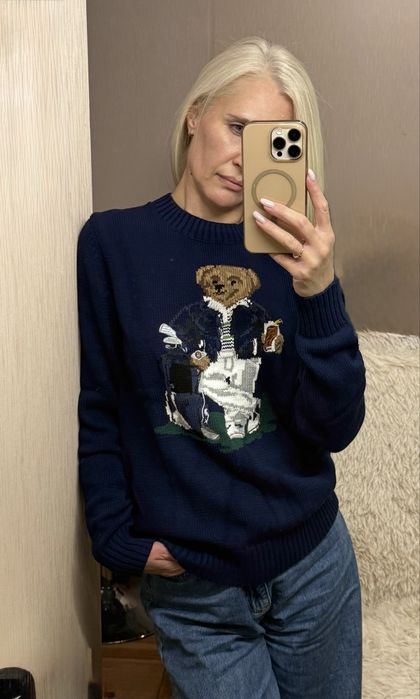 Светр Ralph Lauren з ведмедиком M