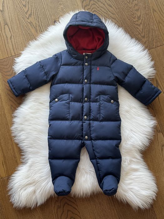 Пуховий зимовий комбінезон Ralph Lauren 9м