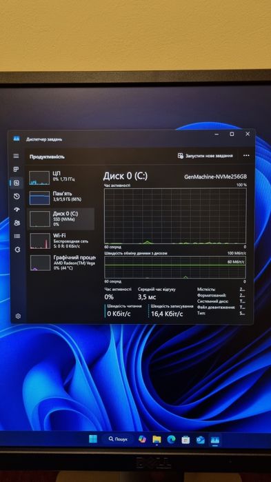 GenMachine AMD Ryzen 5 3550H DDR4 8 ГБ 256 ГБ ssd