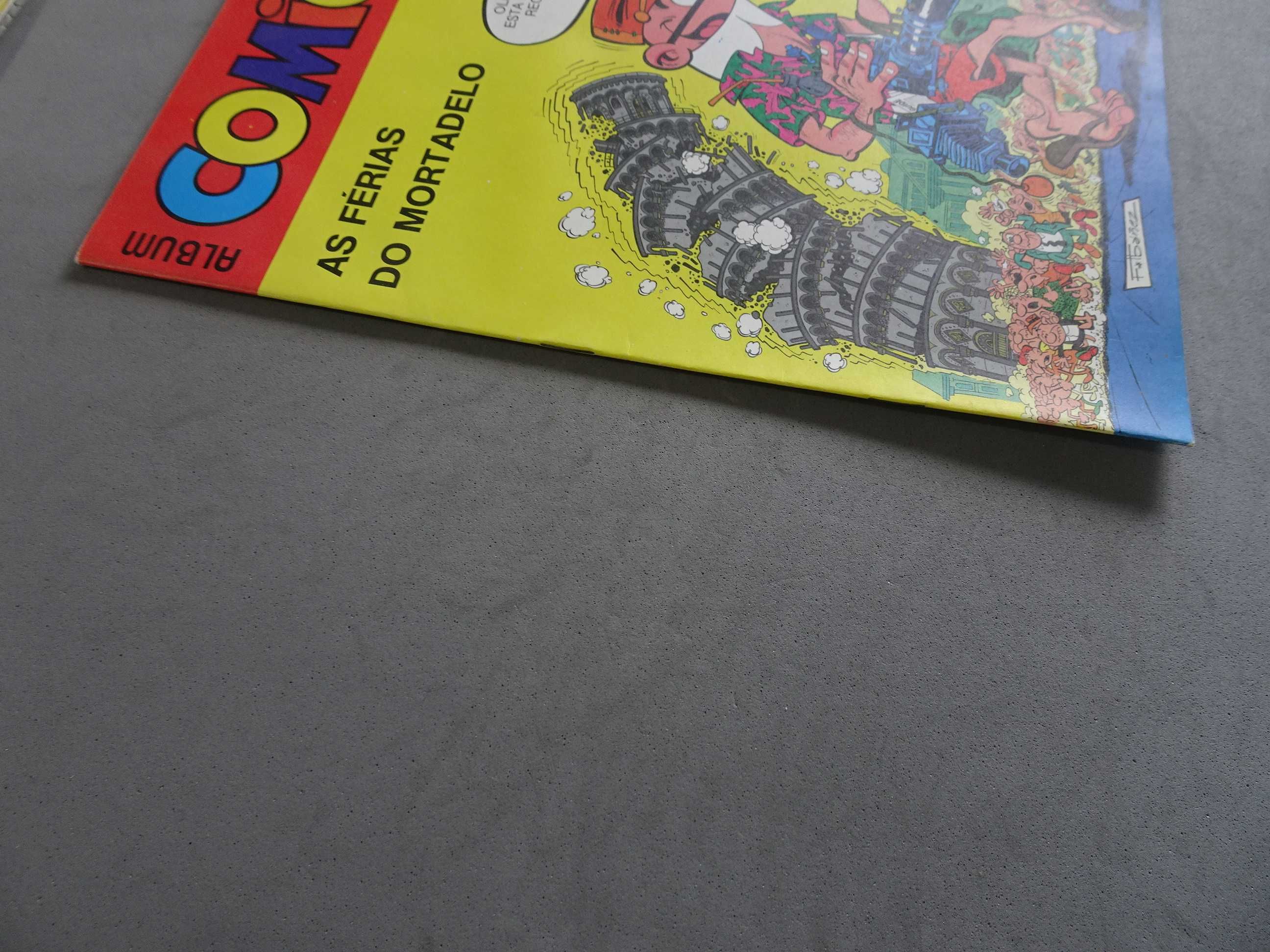 Caderneta de cromos vazia Comiclandia - As Férias do Mortadelo
