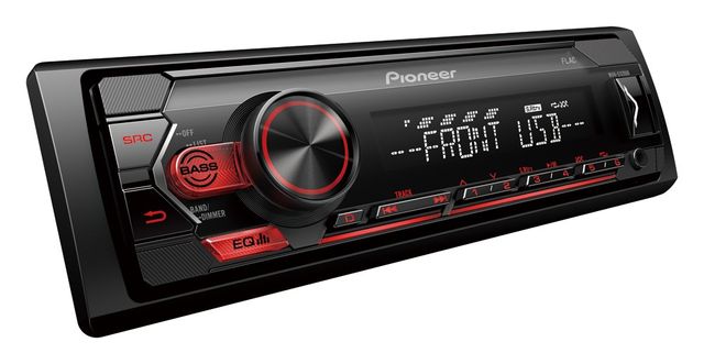 Radio Pioneer MVH-S120UB z tunerem RDS, USB, Aux-in