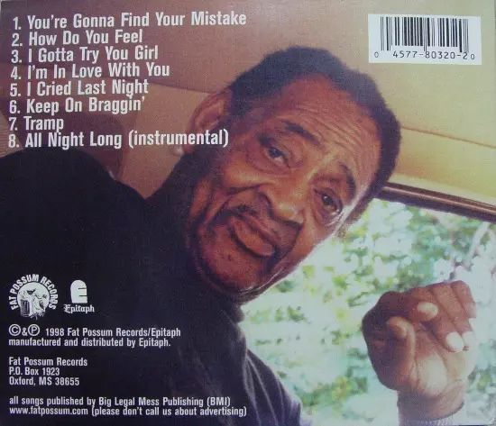 God Knows I Tried, Cd