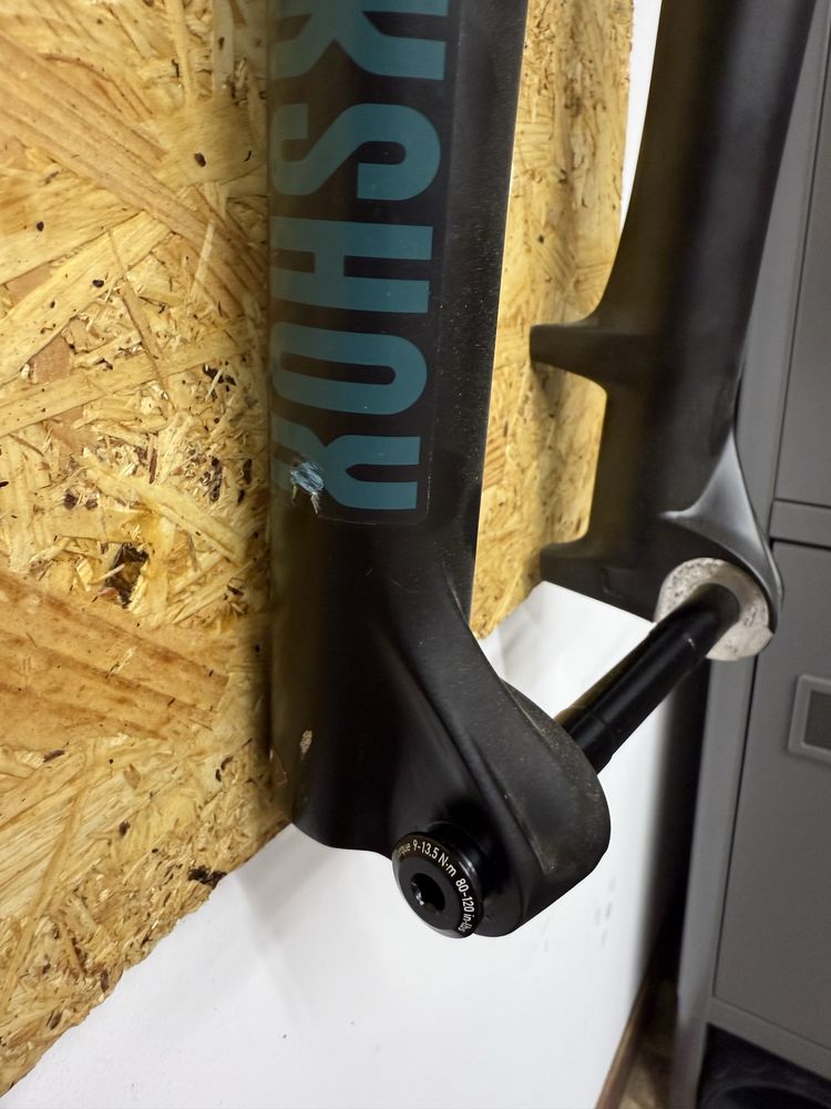 PO SERWISIE ZEROWYM nowy RockShox Recon 150 mm 15x110 29” 1.5” taper