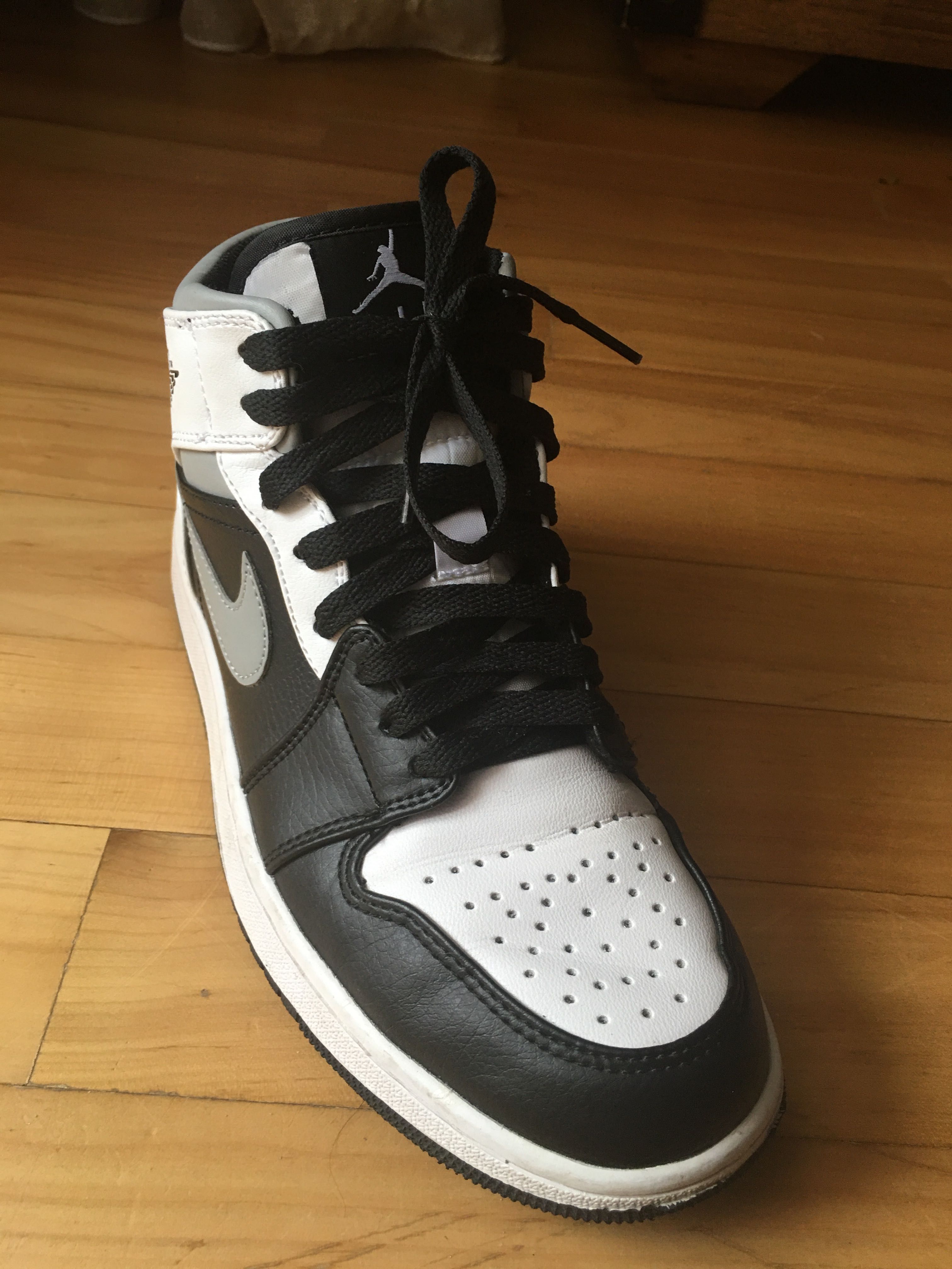 Кросівки Nike Jordan 1 Mid White Shadow-554724-073 Оригинал