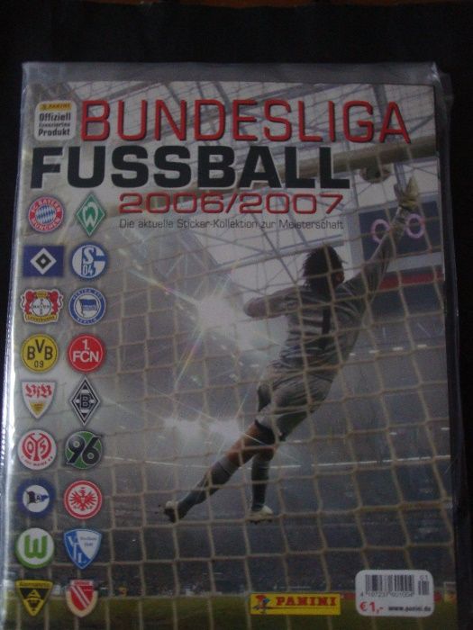 Coleção completa Bundesliga (Liga Alemã) 2006/2007 Panini