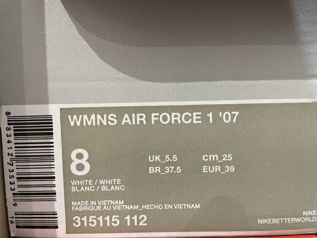Nike Air Force One форсы Кросівки кроссовки оригінал 100%