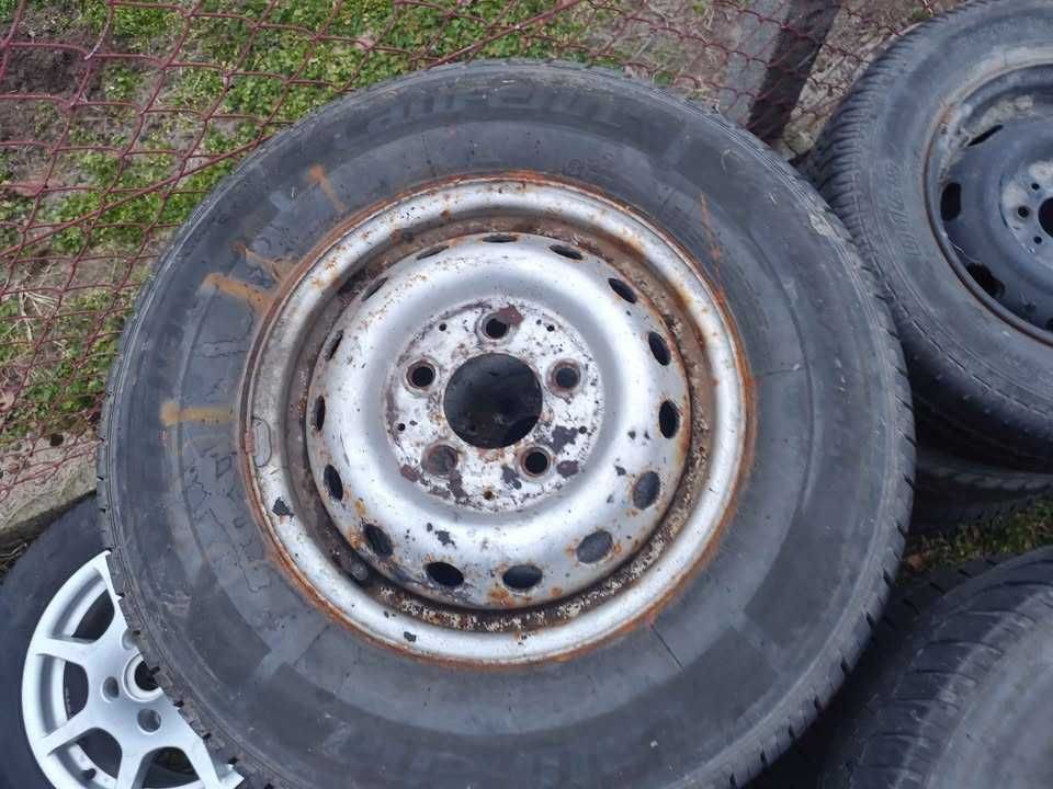 OPONY 225/70R15C + FELGI 5x130