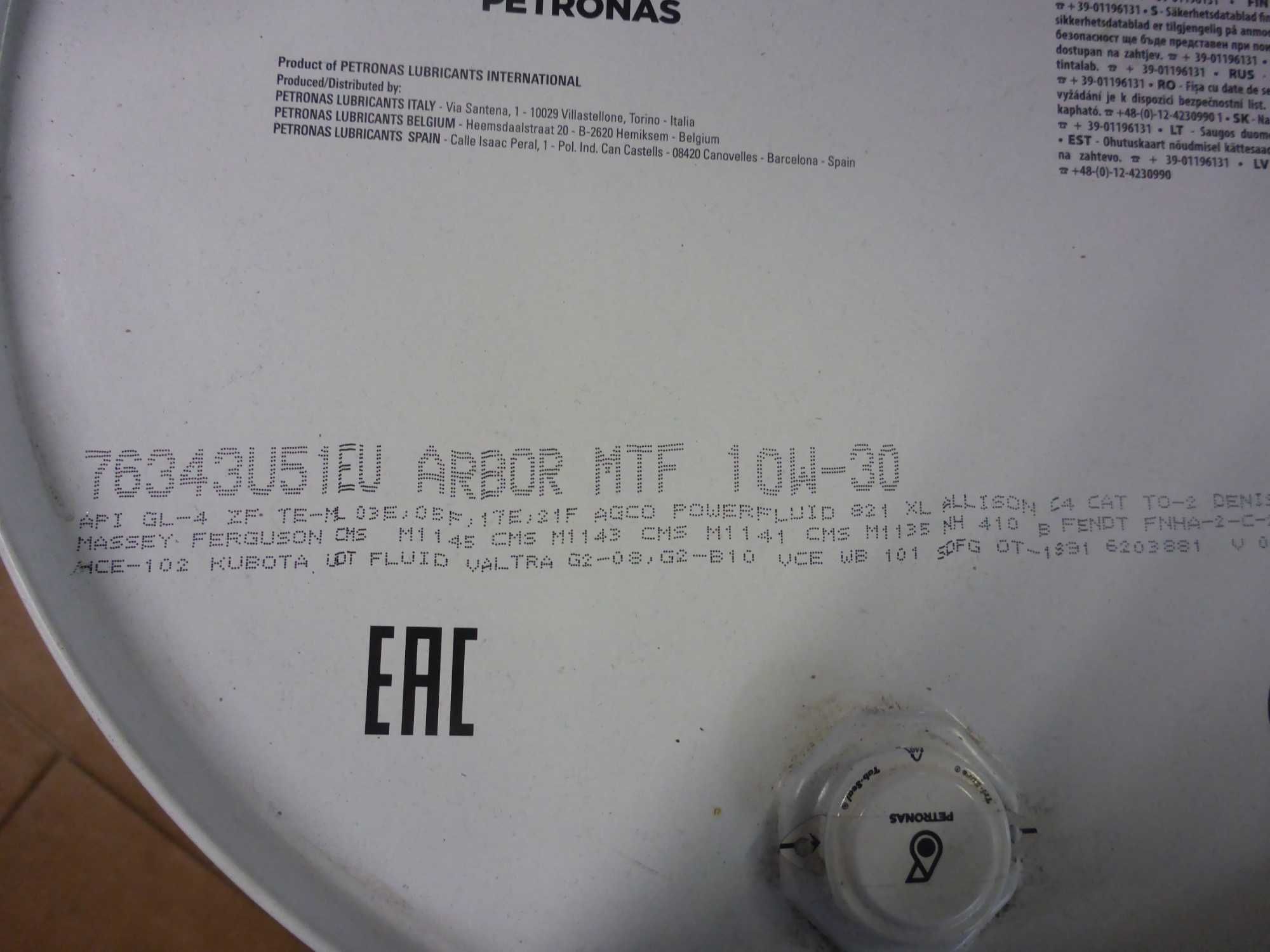 Olej Arbor MTF UTTO 10W-30 60L Petronas Nexplore Multi G HY-Gard