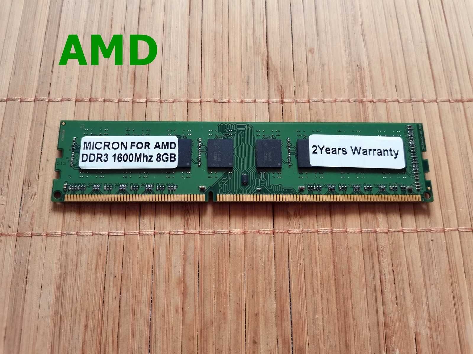 DDR3 AMD 8GB Micron For AMD 12800