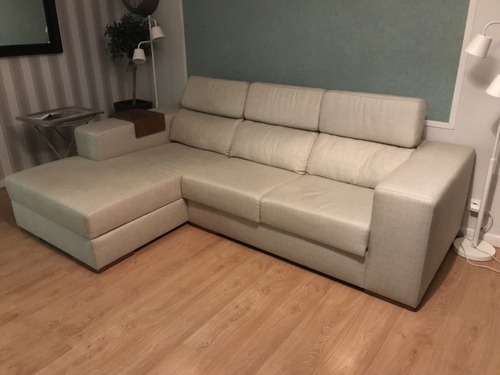 Sofa com chaise longue OPorto Antarte
