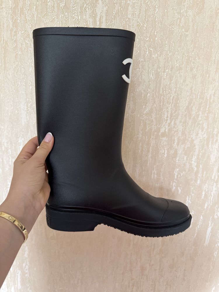 Резиновые сапоги chanel Rubber Raine