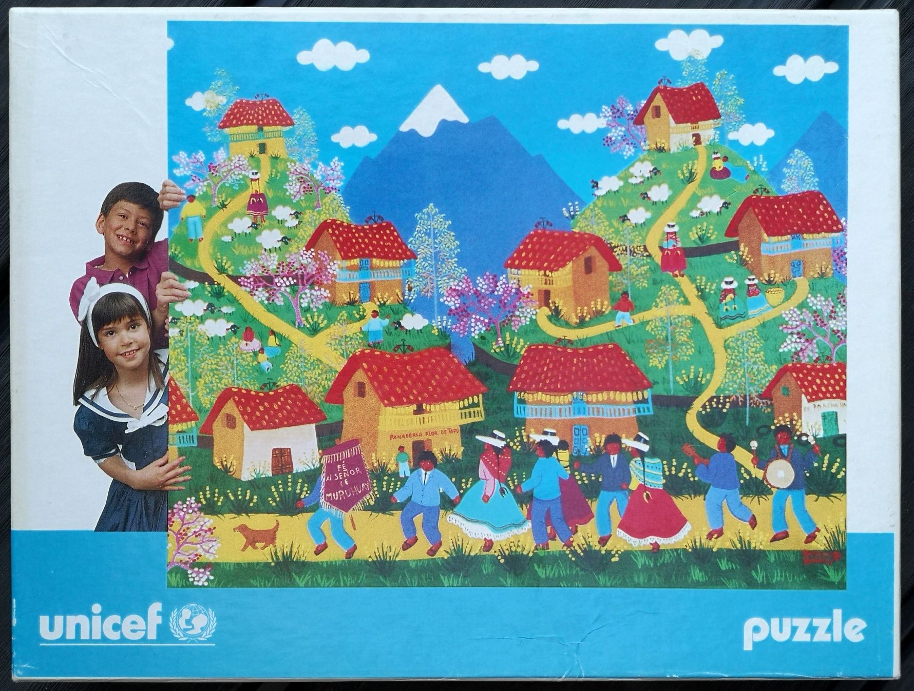 Puzzle 200 Unicef Code 3700 wioska nie 1000