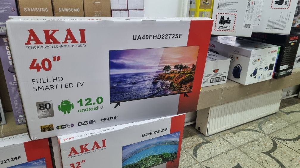 Телевізор 42" смарт тв.Akai UA42FHD22T2SF.