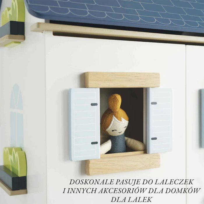 Drewniany domek dla lalek Sky, zabawa lalkami Le Toy Van H127