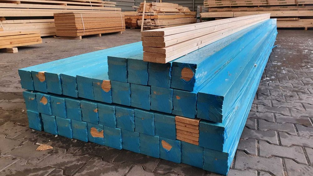 Deska 18 x 96 mm  strugana heblowana jakość US świerkowa