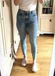 Spodnie jeansowe jeansy rurki skinny slim zgrabne dopasowane klasyczne