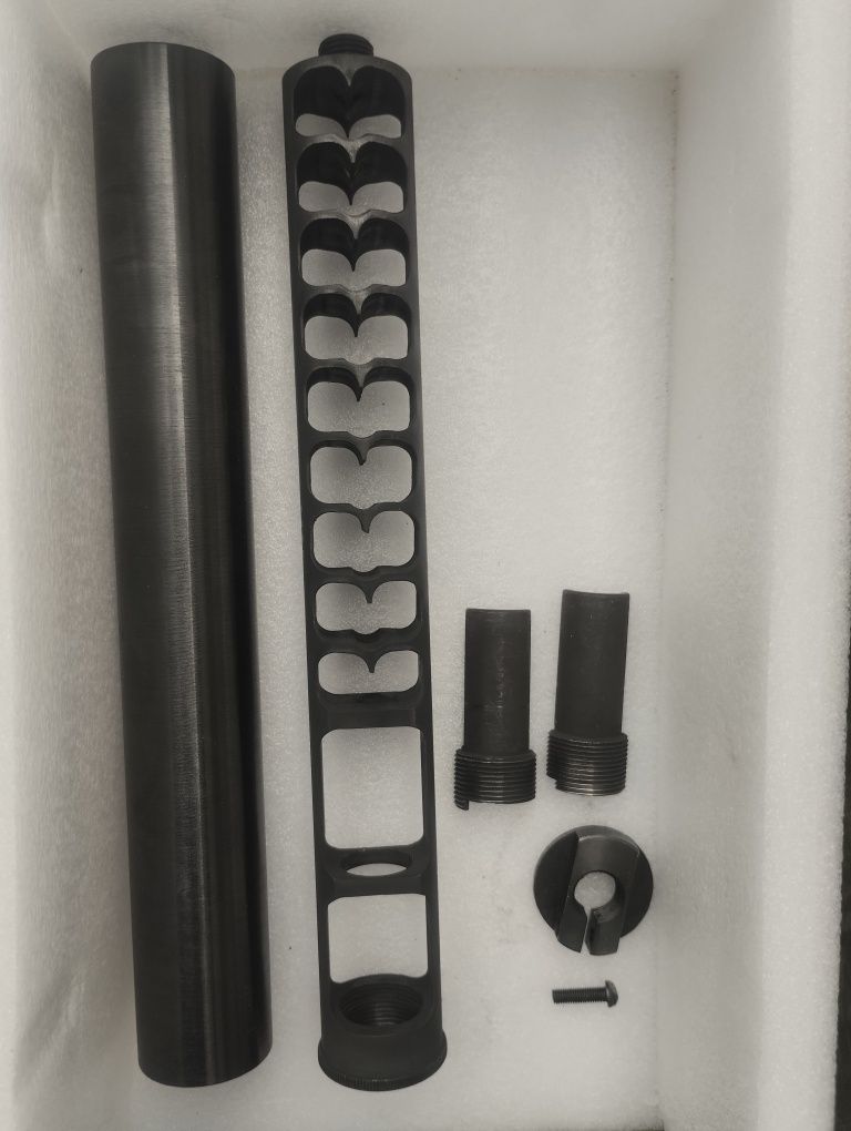 Глушитель, саундмодератор, глушник DQ GROT 5,56 мм ,Грот