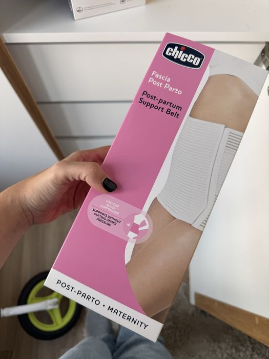 Cinta pos parto chicco NOVA e cuecas ausonia discreet