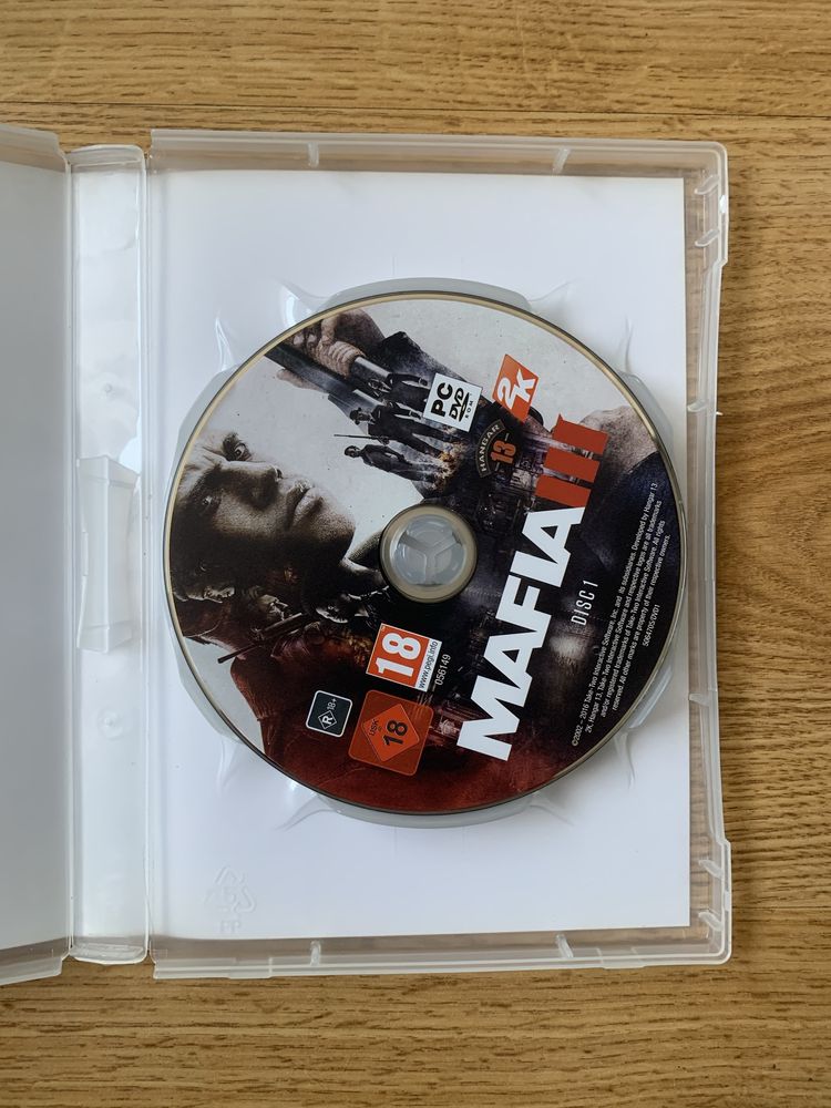 Mafia 3 - samo pudełko z płytami