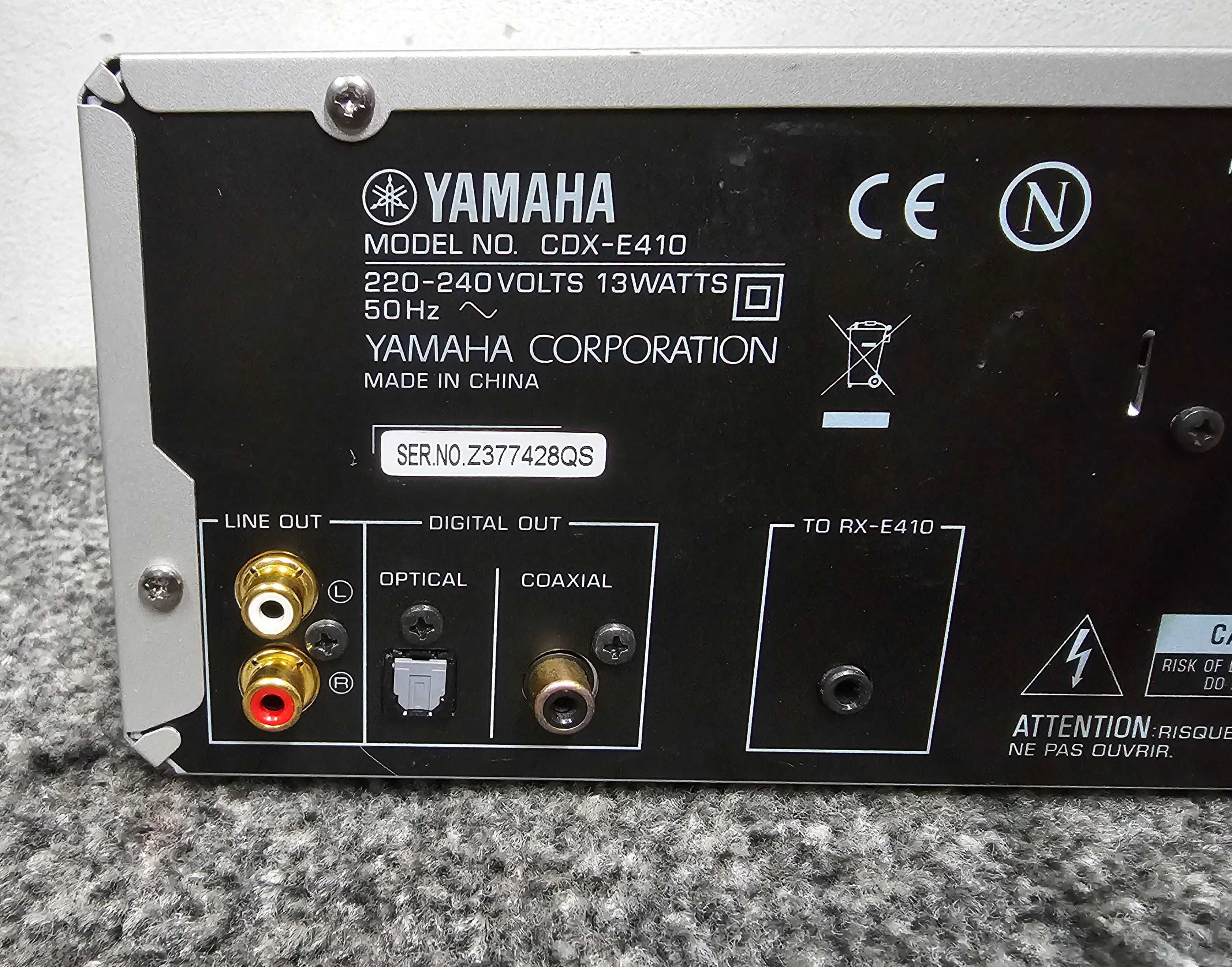 Yamaha CDX-E410 PianoCraft Natural Sound. Białe dekory. wysyłka 0 zł