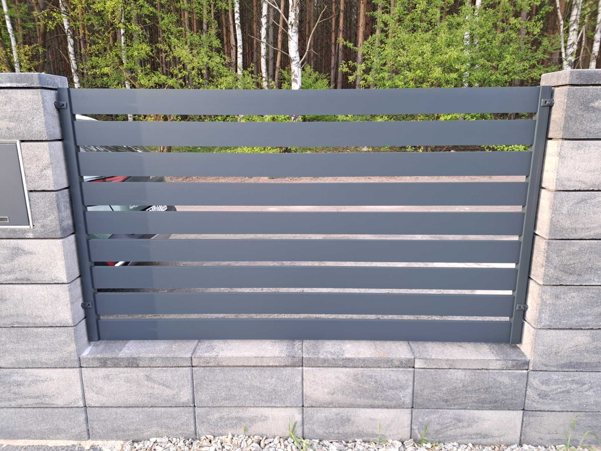 Ogrodzenia panelowe stalowe i aluminiowe z montażem – Bydgoszcz